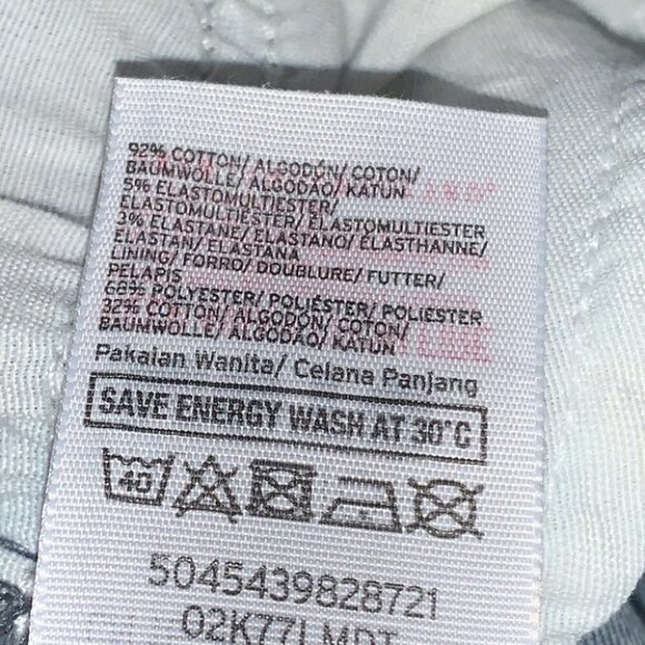 Topshop moto Jamie lace up high rise skinny jeans size 26 - Picture 7 of 14